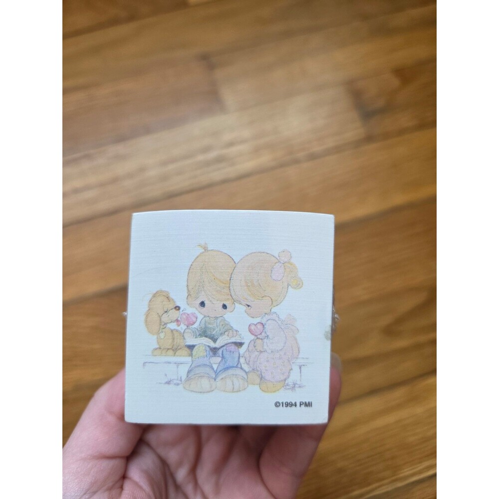 Precious Moments Mini Note Cube sticky notes vintage 1994 sealed new